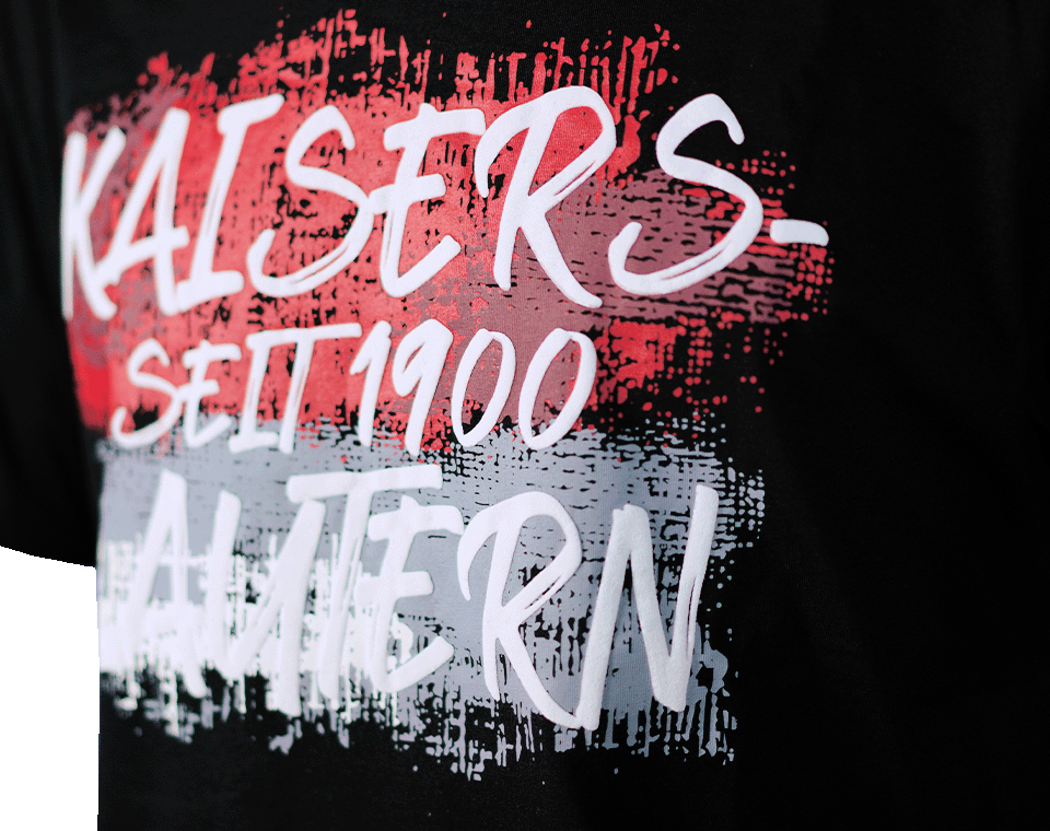 T-Shirt Kaiserslautern / seit 1900 schwarz 3XL 