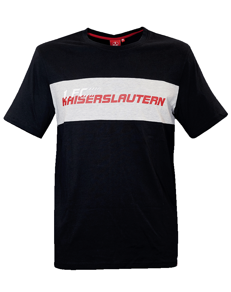 T-Shirt 1. FC Kaiserslautern schwarz