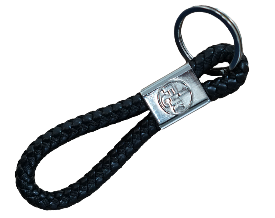 Schlüsselanhänger Kordel schwarz 