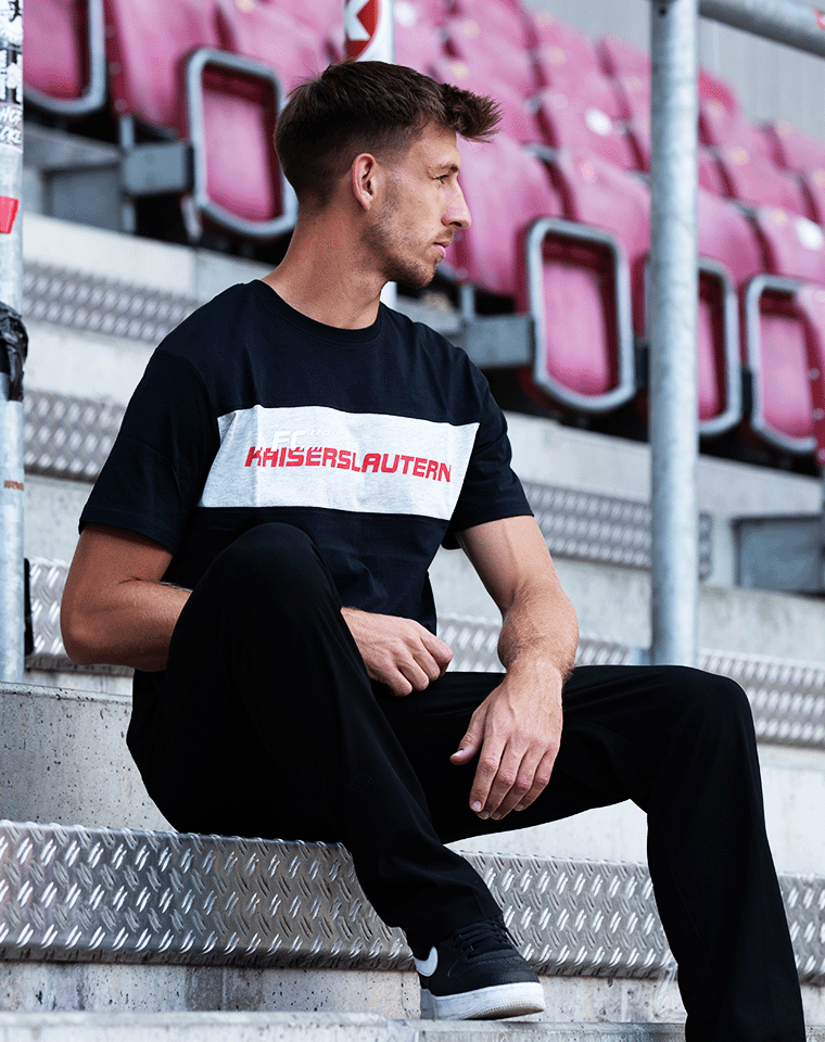 T-Shirt 1. FC Kaiserslautern schwarz 3XL
