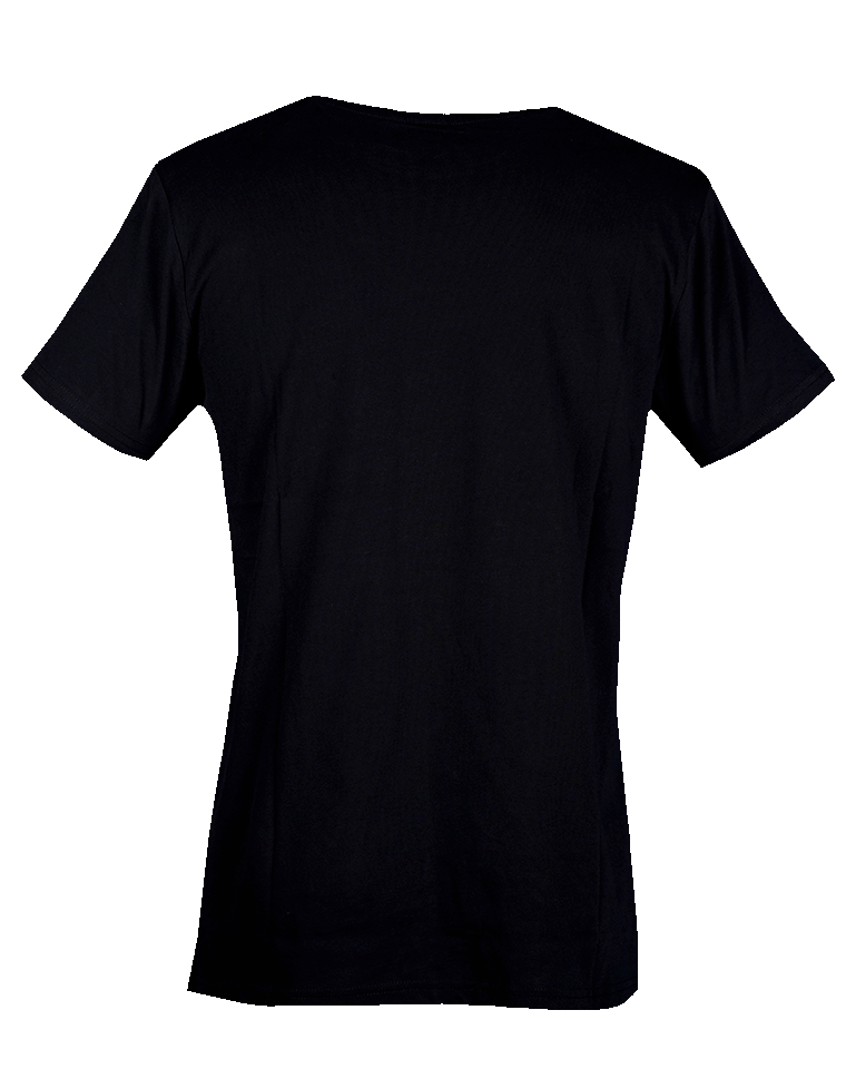 T-Shirt Teufelskopf schwarz