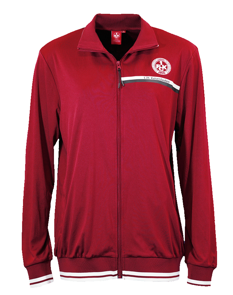 Trainingsanzug Logo im Lorbeerkranz rot