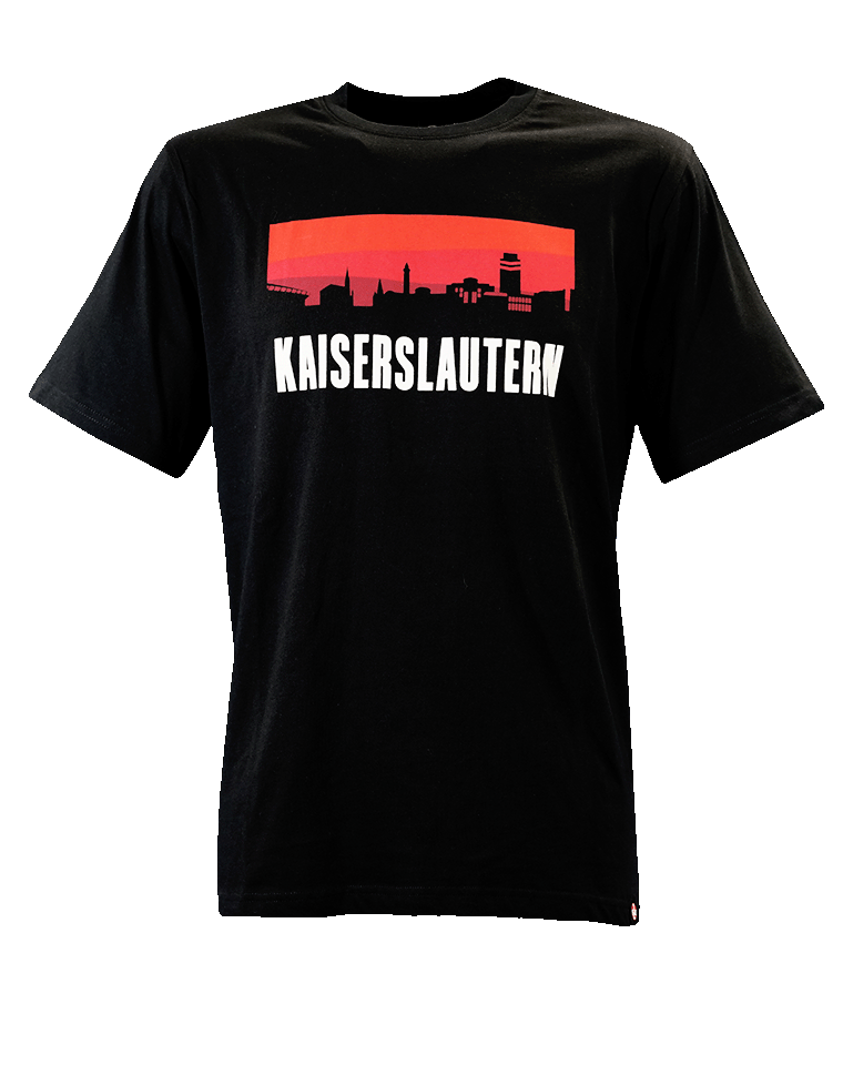 T-Shirt Skyline schwarz
