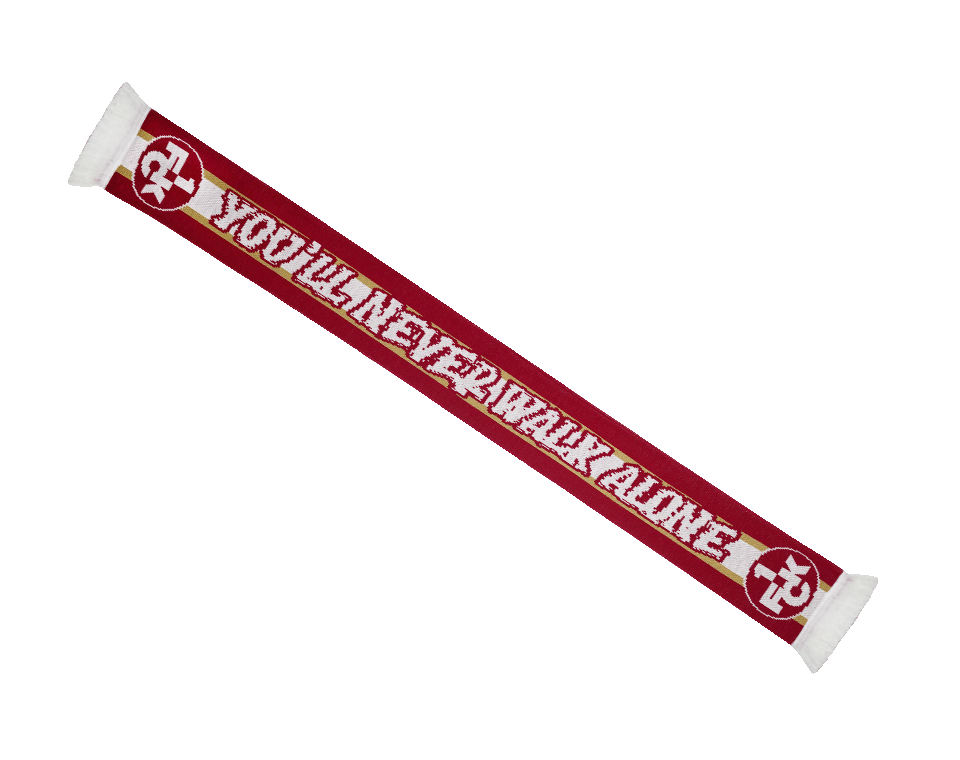 Schal You'll never walk alone