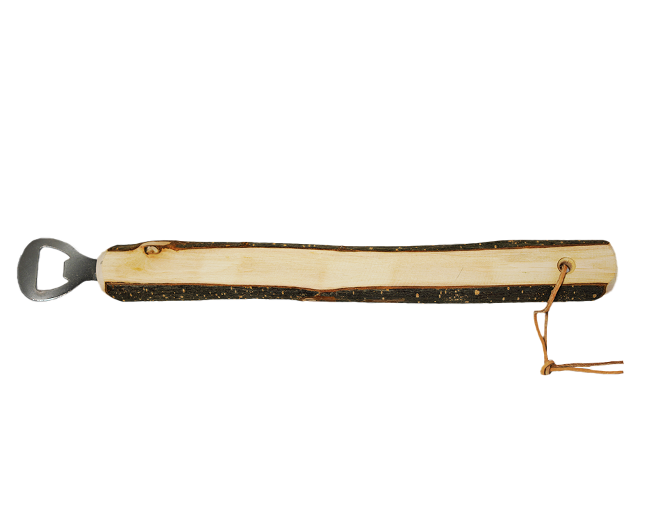 Flaschenöffner Holz extra lang