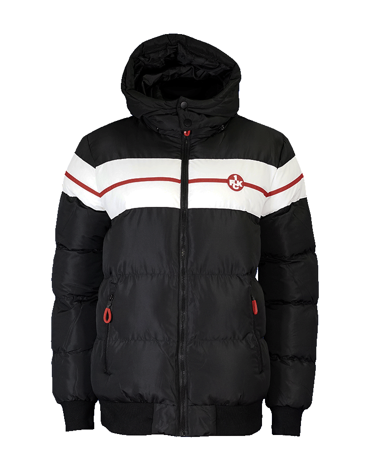 Steppjacke gestreift