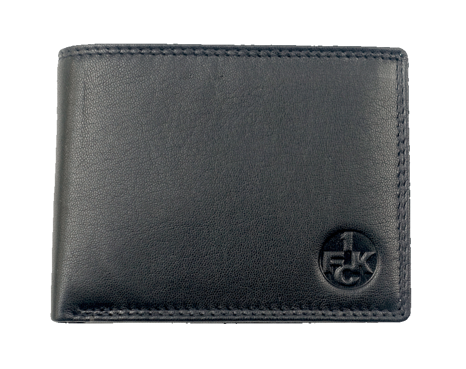 Geldbeutel Leder Logo 