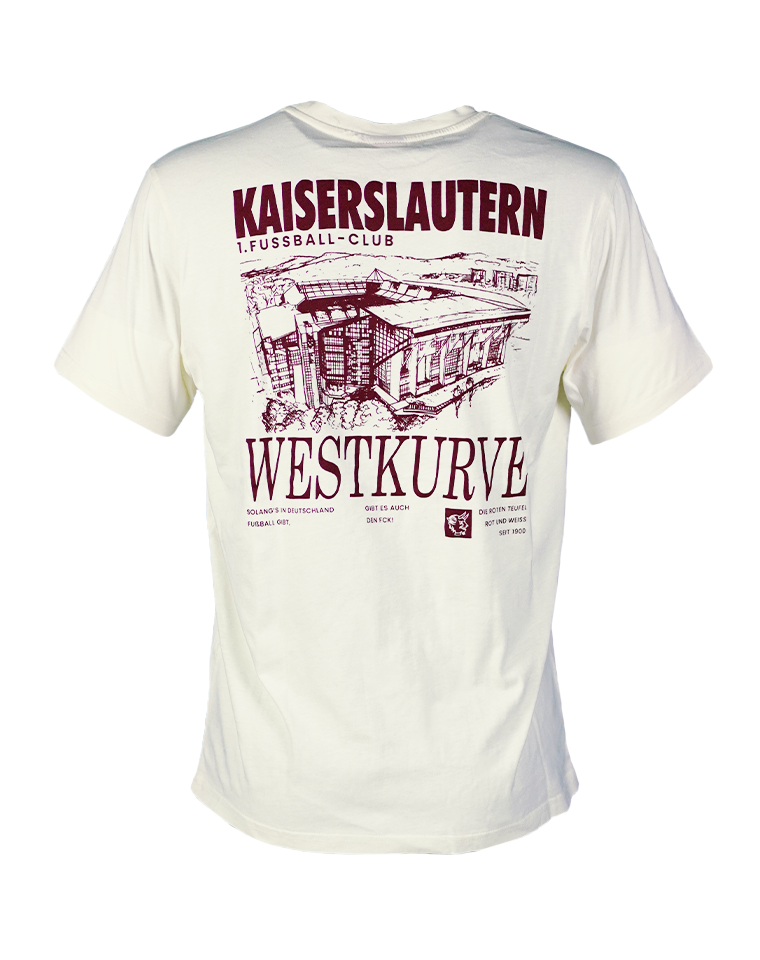 T-Shirt Westkurve offwhite