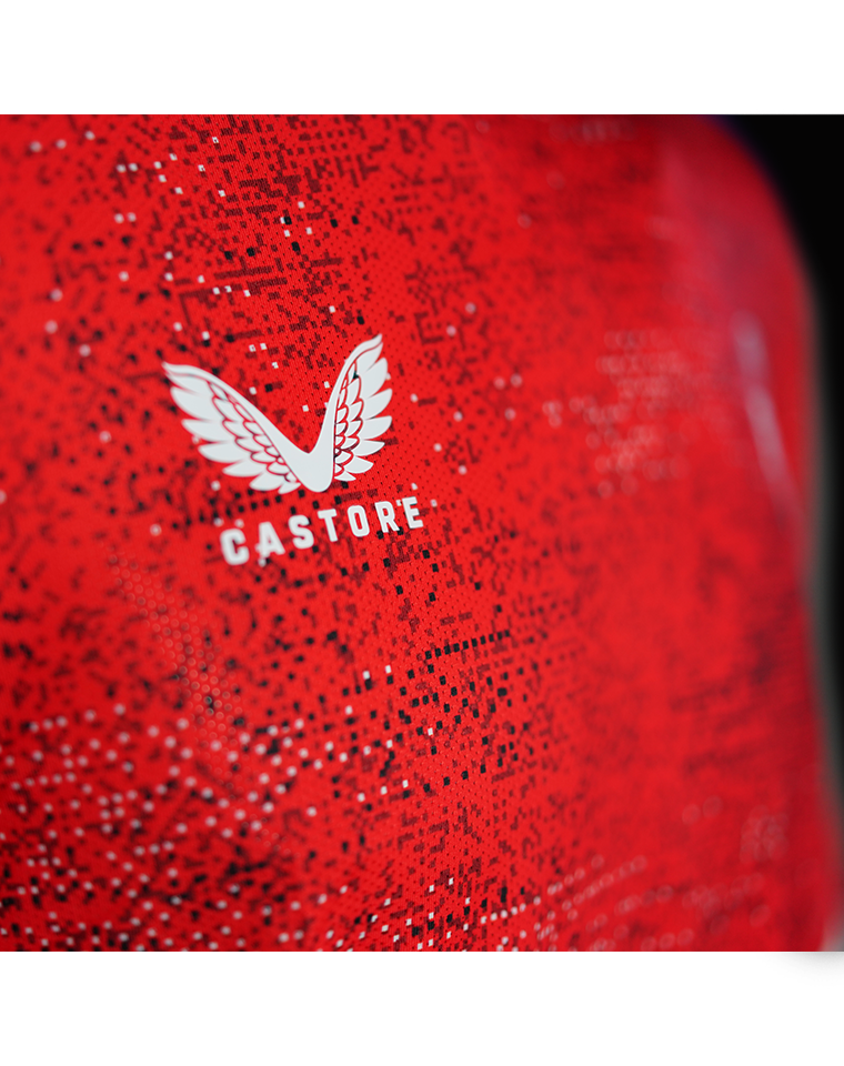 Trainingsshirt 24/25 rot meliert 3XL