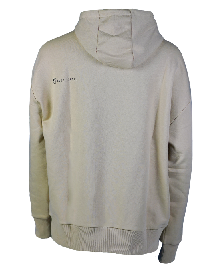 Hoodie Kaiserslautern gestickt beige