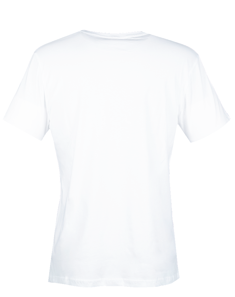 T-Shirt Teufel mit Wappen weiß