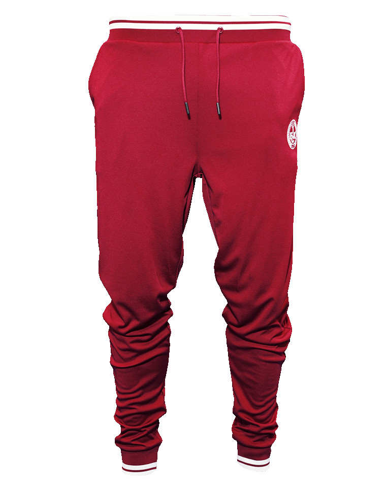 Trainingsanzug Logo im Lorbeerkranz rot 4XL