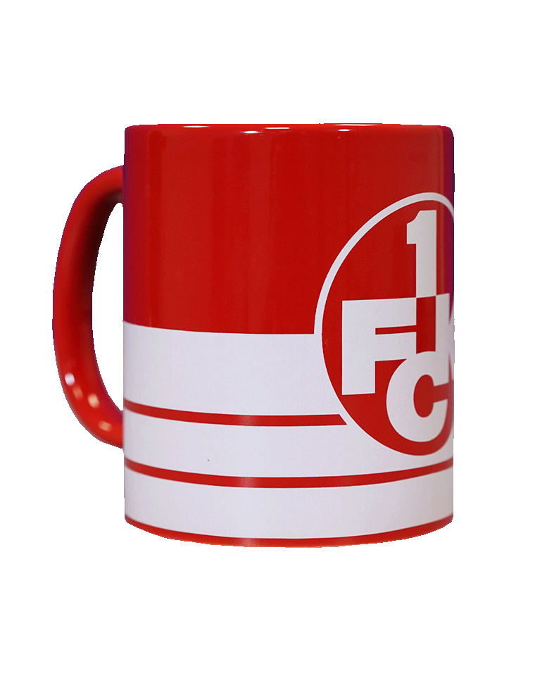 Tasse Logo rot/weiß