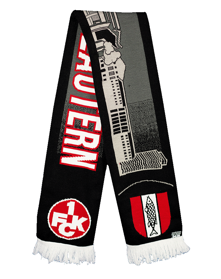 Schal Skyline schwarz