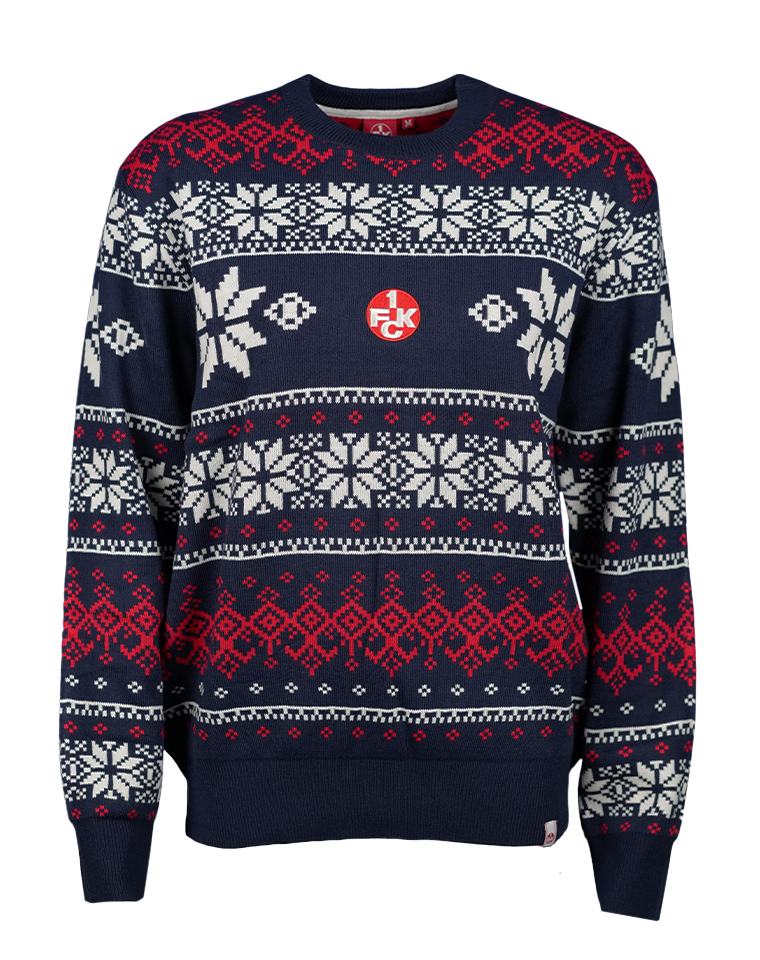 Weihnachtssweater navy