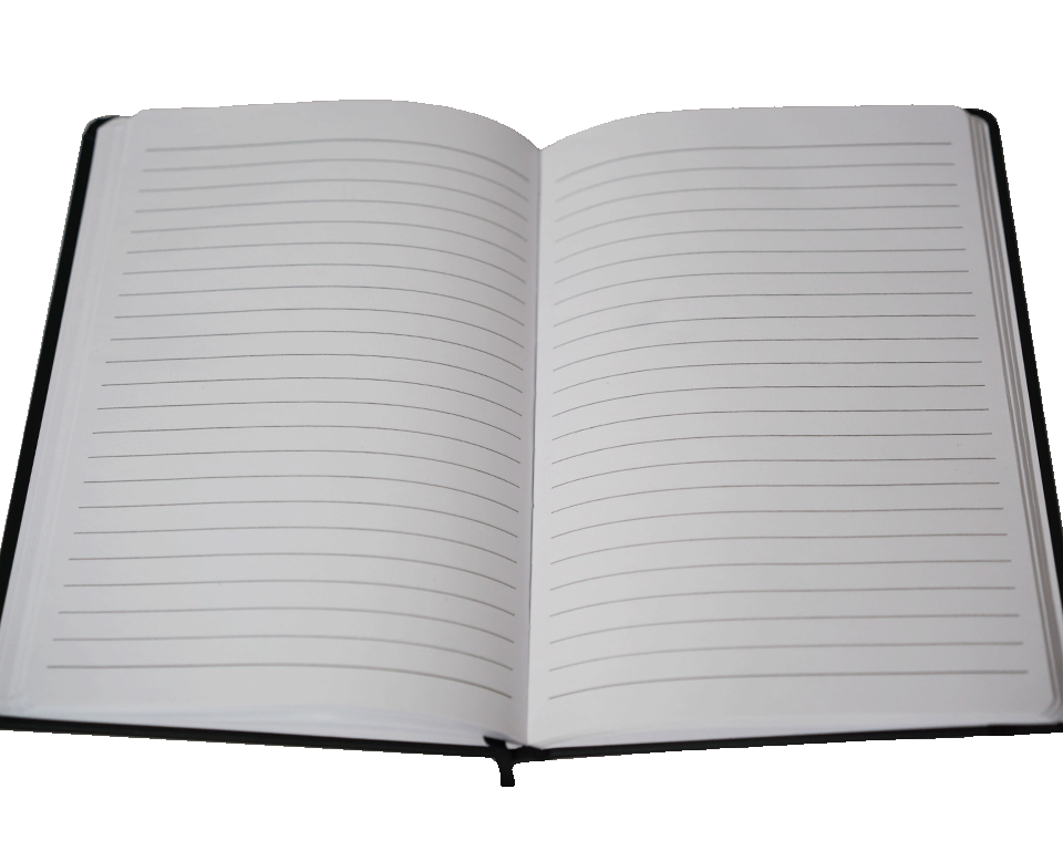 Notizbuch Teufelskopf schwarz