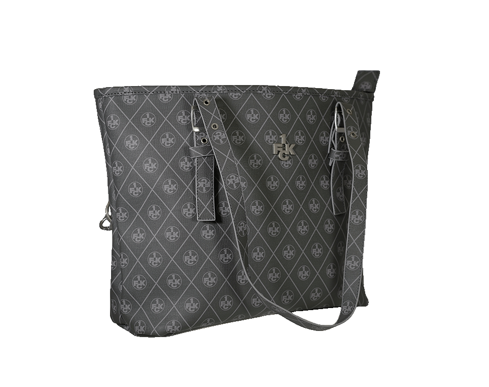 Handtasche Logo schwarz