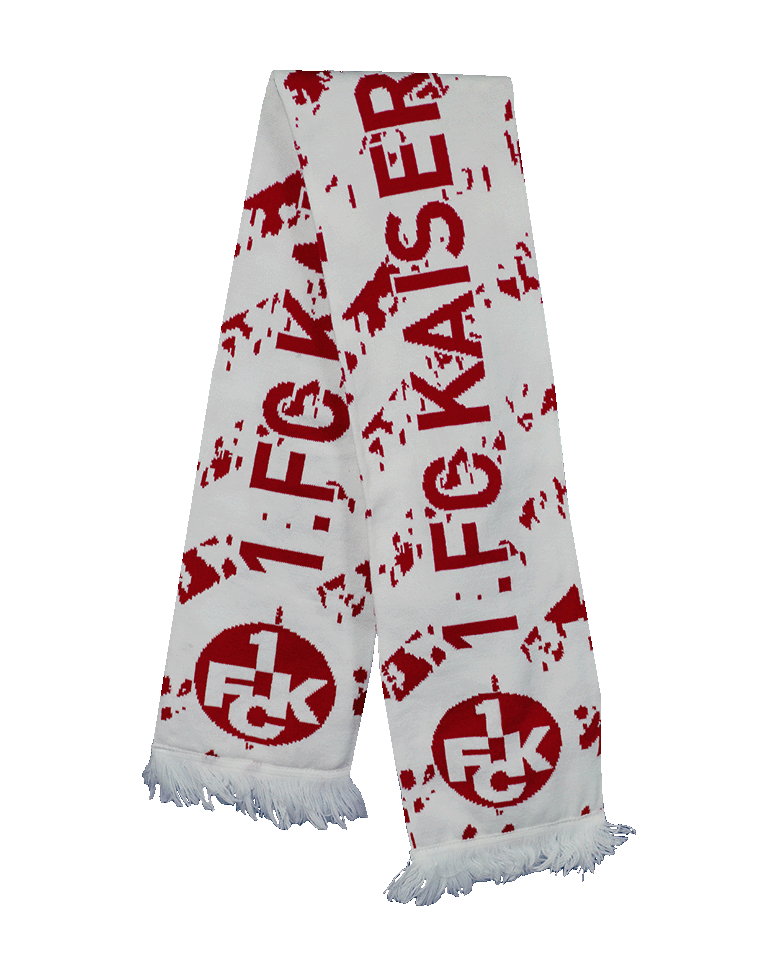 Schal 1. FC Kaiserslautern weiß/rot