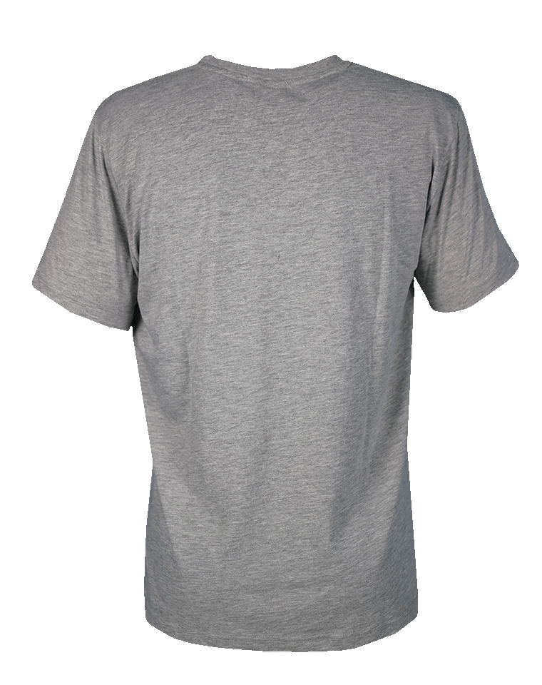 T-Shirt Teufelskopf grau