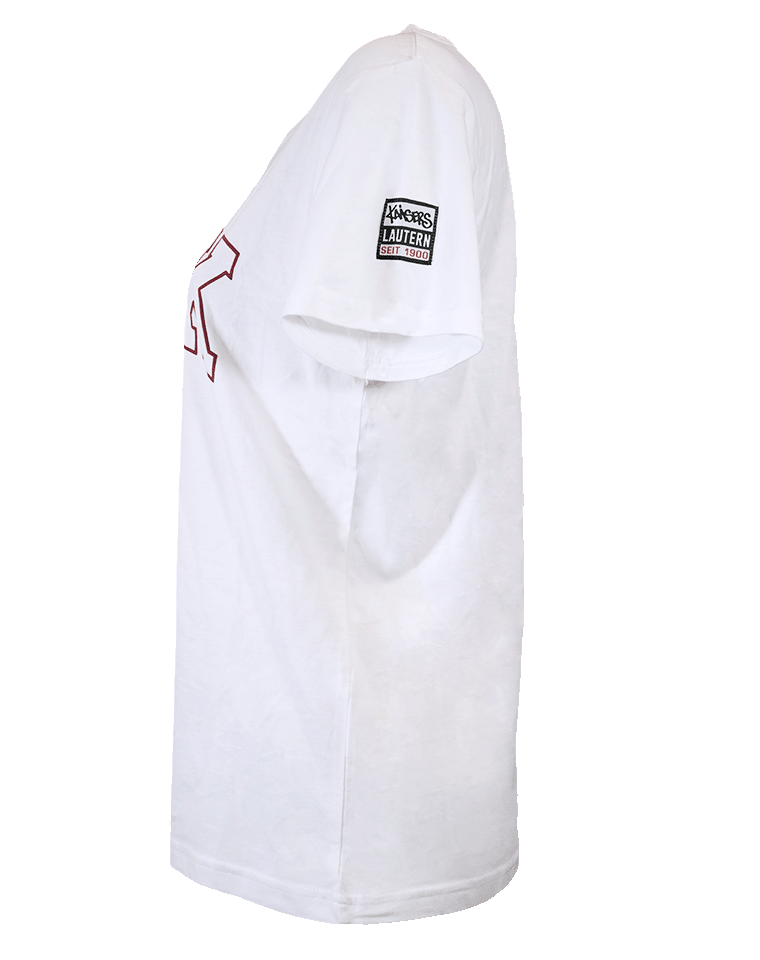 T-Shirt Damen 1.FCK weiß