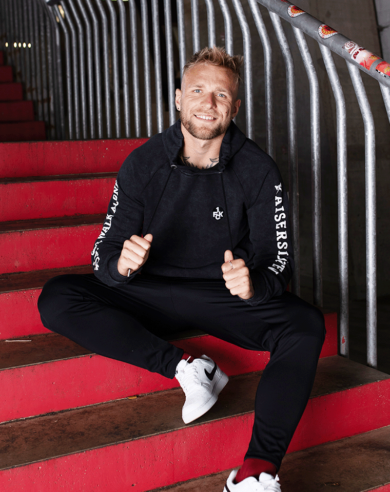 Hoodie You'll never walk alone schwarz XL